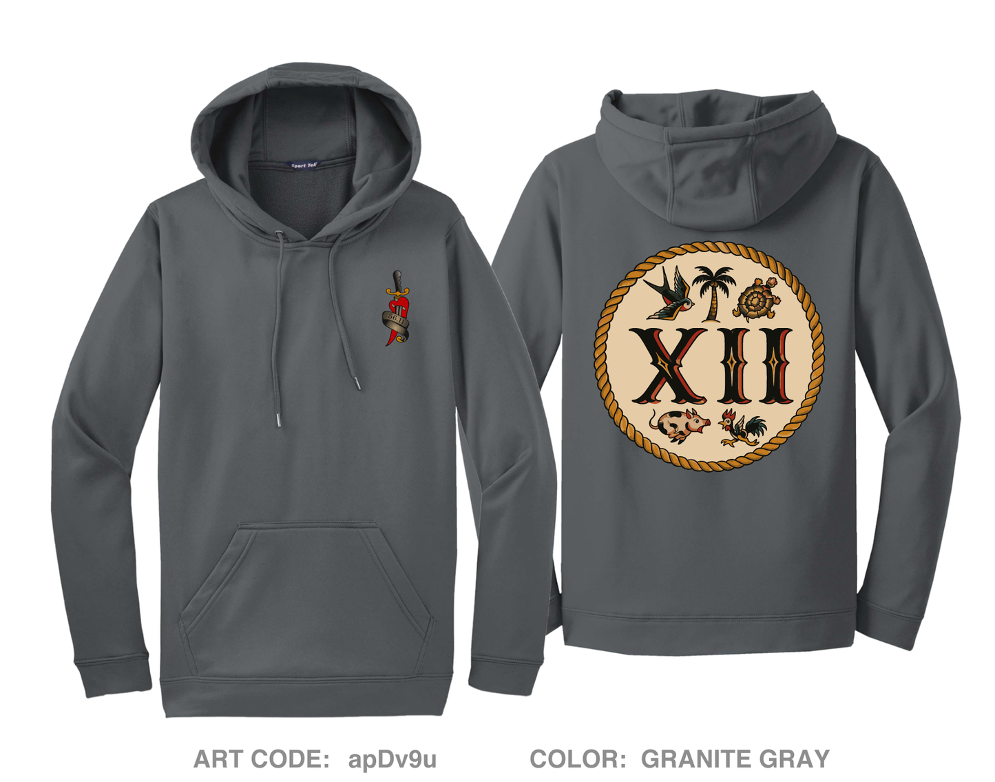 MESG-2 Det Bahrain EST 12 Hi-Tech Performance Hoodie - apDv9u
