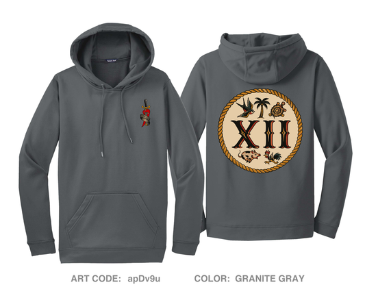 MESG-2 Det Bahrain EST 12 Hi-Tech Performance Hoodie - apDv9u