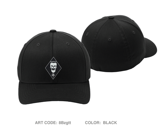 467 DS Bandits Embroidered Flexfit Cap - 8Bzgtt