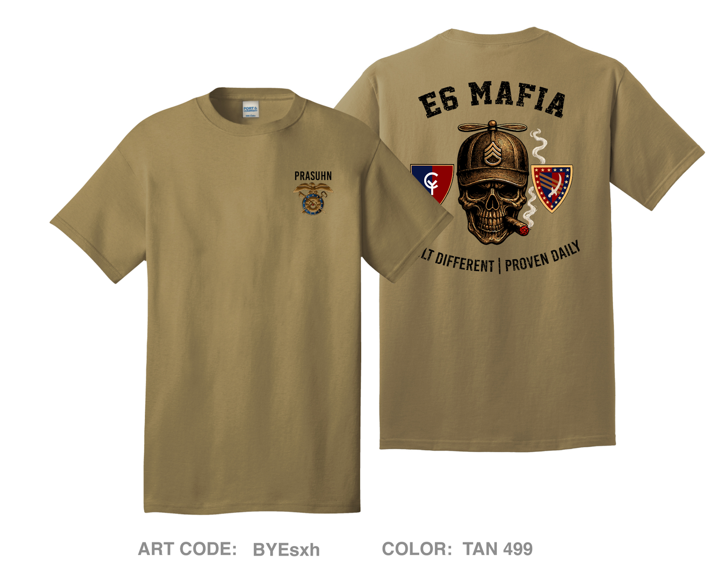 38 DSB Comfort Unisex Cotton SS Tee - BYEsxh