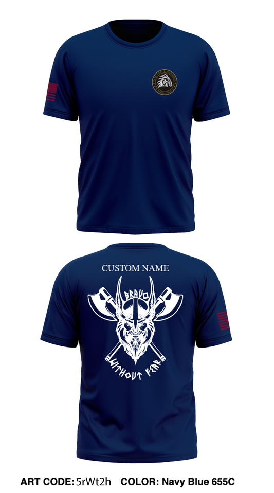 Custom B Co, Task Force Marshall Store 1 Core Men's SS Performance Tee - 5rWt2h