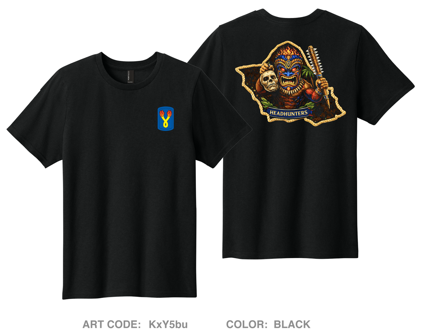 HHC, 196th IN BDE Comfort Youth cotton short sleeve tee - KxY5bu_Y