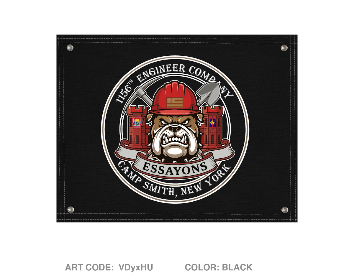 1156th EN CO Banner Flag - VDyxHU