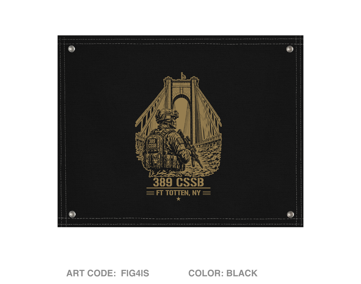 389th CSSB Banner Flag - FlG4lS