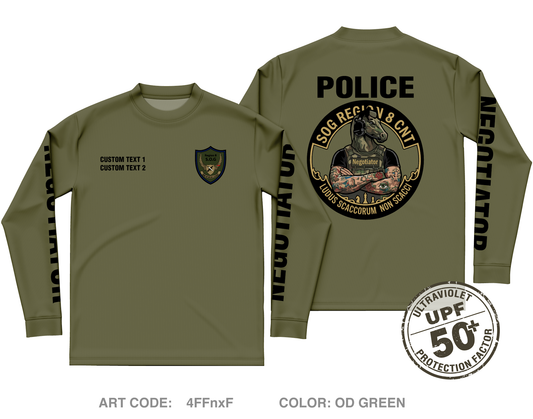 CUSTOM Region 8 HNT Core Men's UPF 50+ Performance LS Tee - 4FFnxF