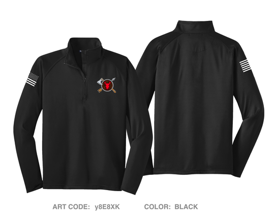 CO B 1-133 IN Hi-Tech Performance Quarter-Zip Fleece Jacket - y8E8XK