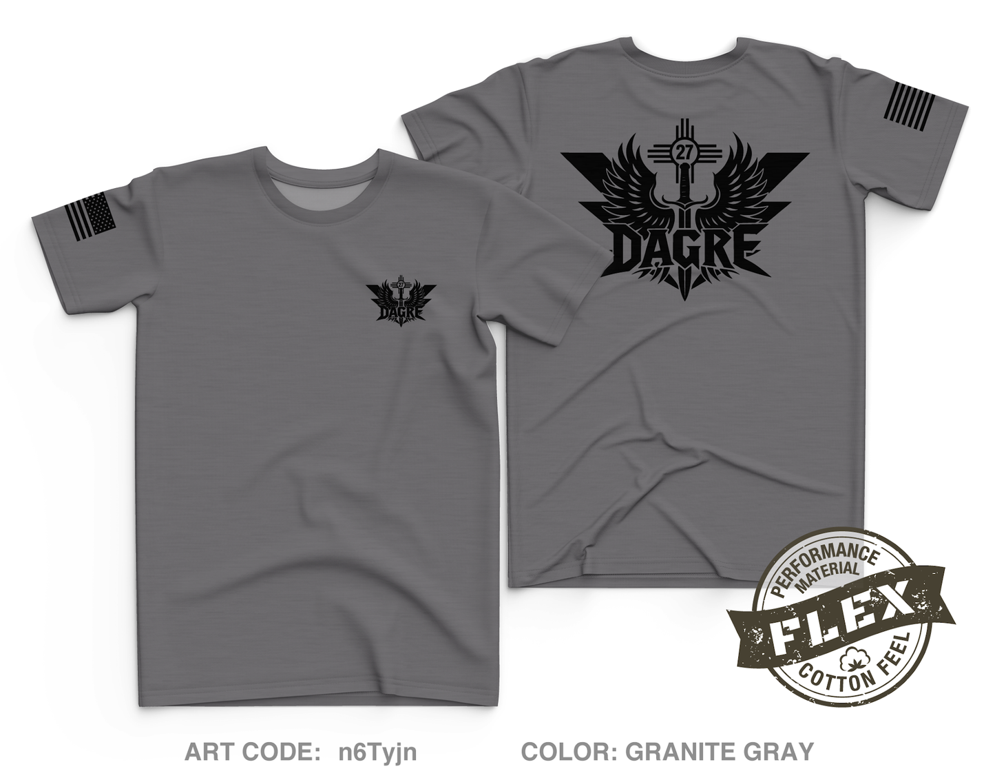 27 SOSS/DAGRE Core Men's SS Flex Performance Tee - n6Tyjn
