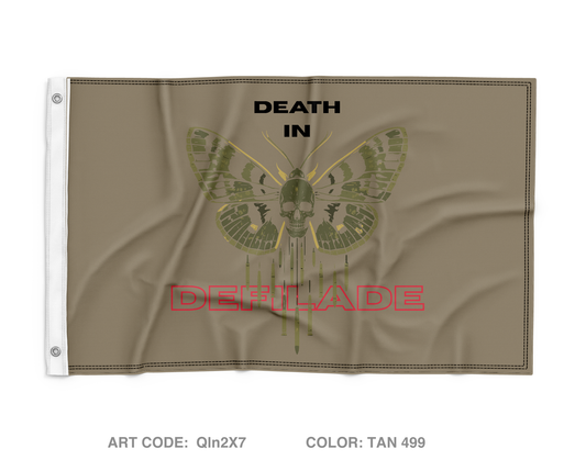 10th Mountian 2-87 BN IN Wall Flag - Qln2X7