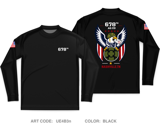 678 ag Co Core Men's LS Performance Tee - UE4B3n
