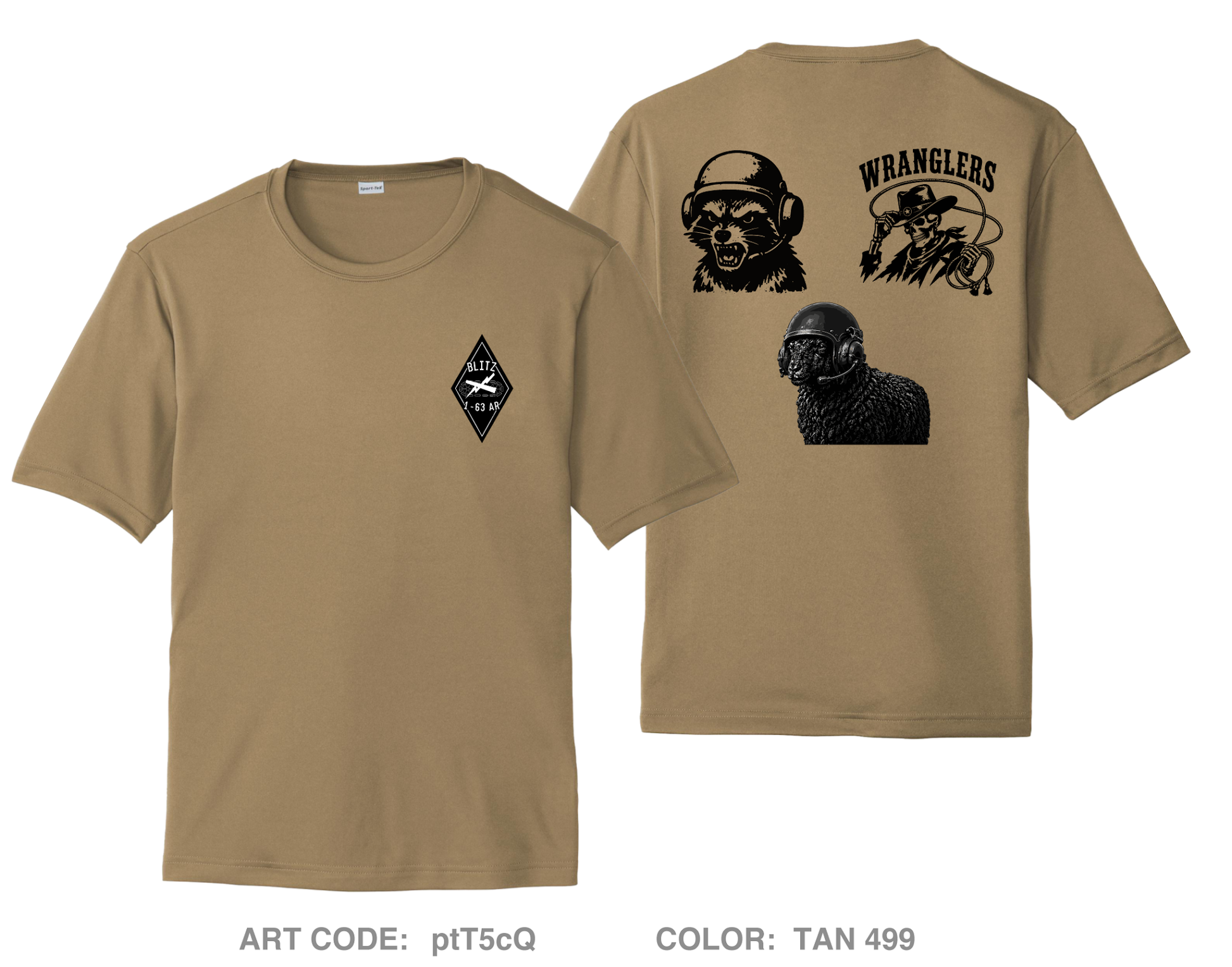 Blitz Company, 1-63 AR Hi-Tech Performance SS Tee - ptT5cQ