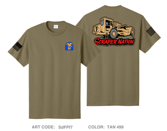 HSD, A Co, 554th EN BN Comfort Unisex Cotton SS Tee - SdFPf7