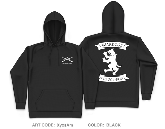 Wardogs Core Men's Hooded Performance Sweatshirt - XyxsAm