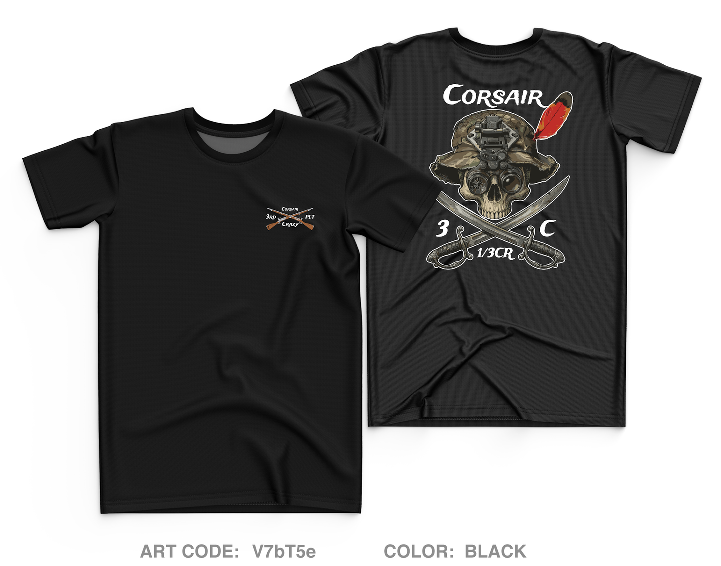 Trench line gear Core Men's SS Performance Tee - V7bT5e