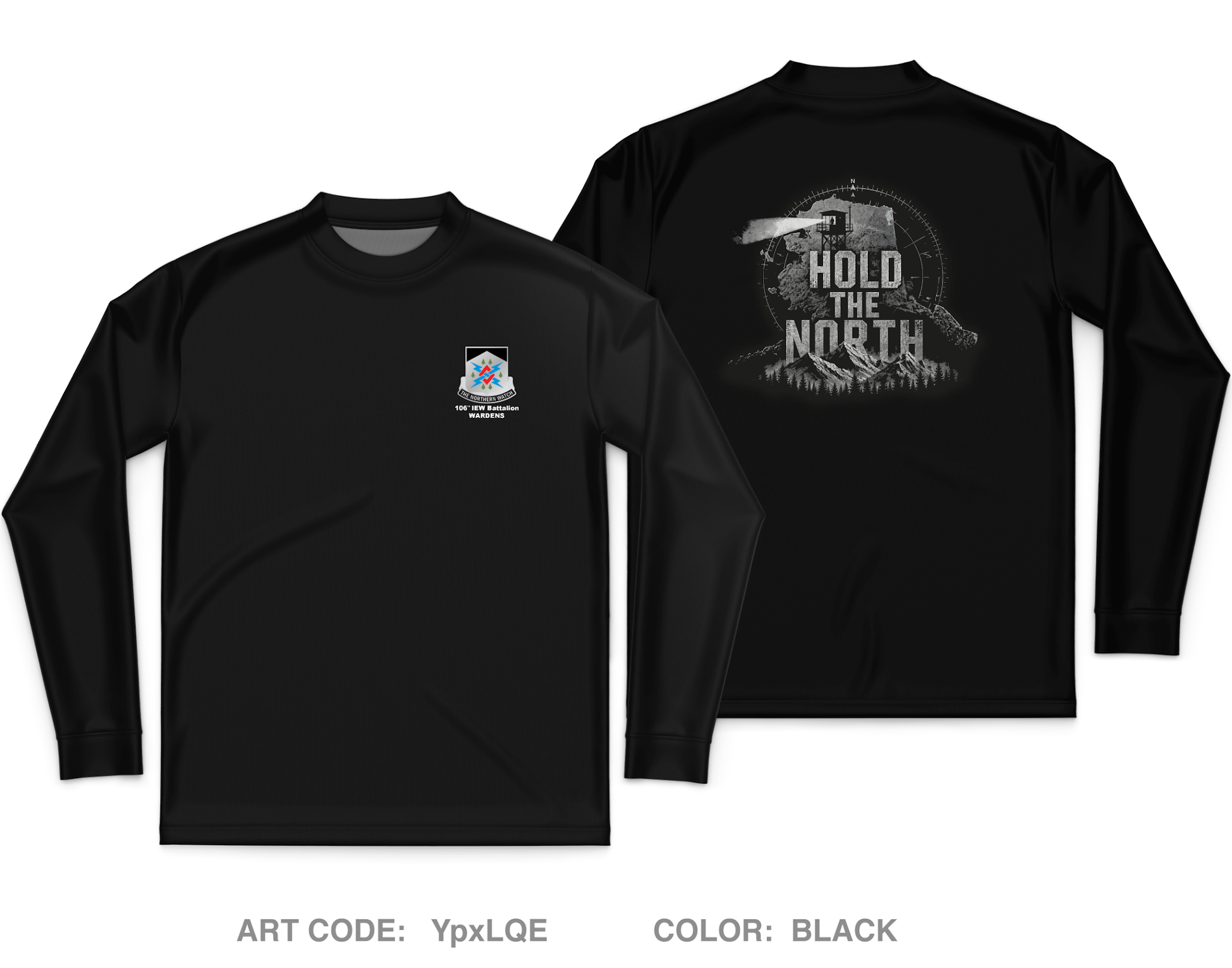 106th IEW Battalion Core Men's LS Performance Tee - YpxLQE