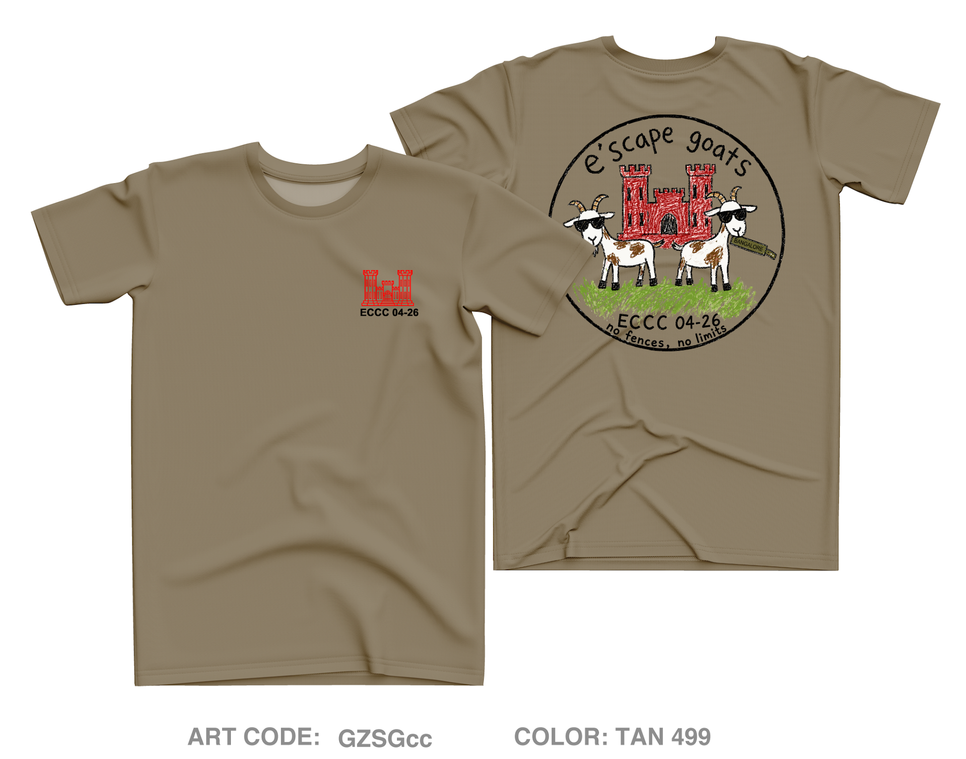 Team Echo Core Men's SS Performance Tee - GZSGcc