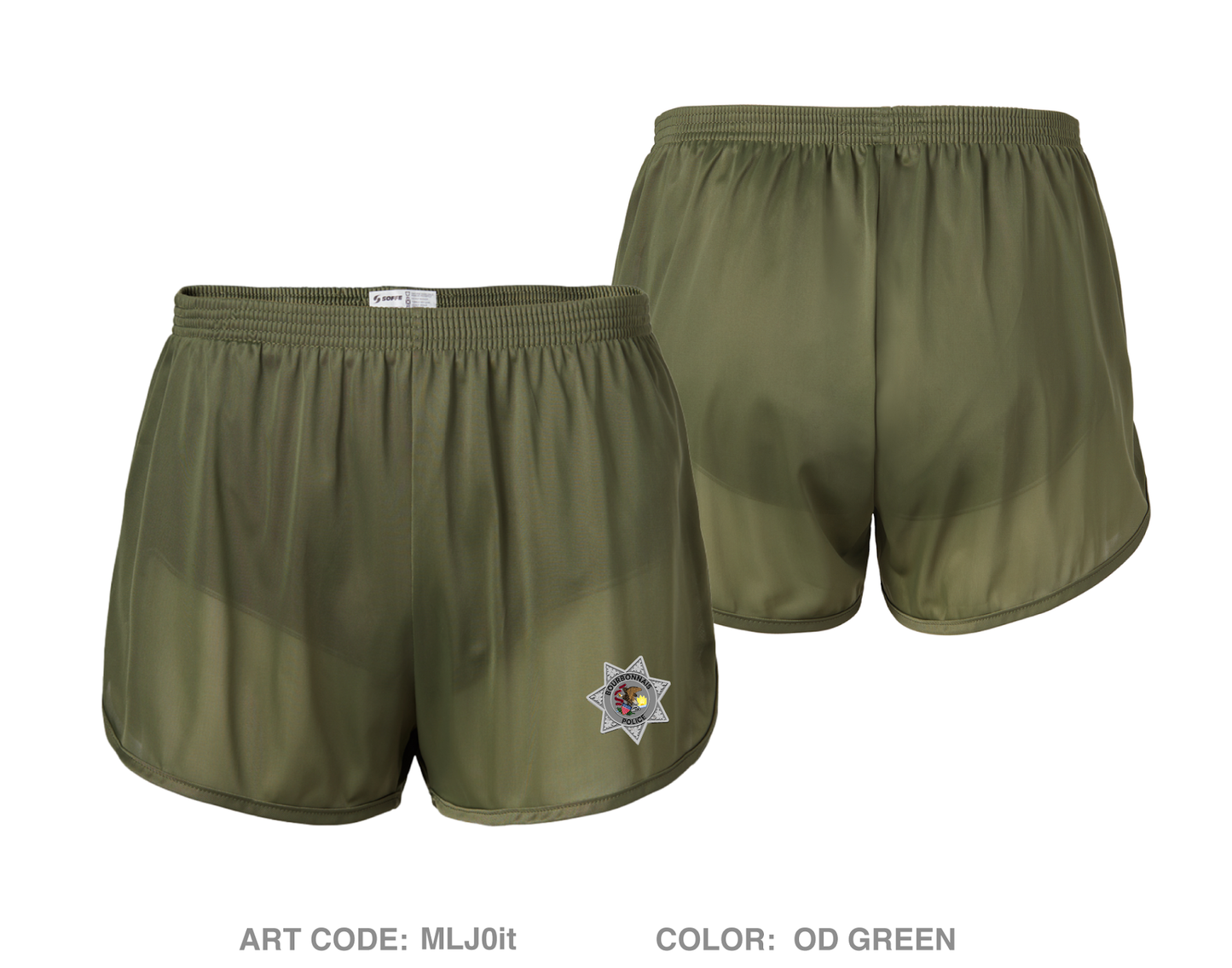 Bourbonnais Police Hi-Tech Ranger Shorts - MLJ0it