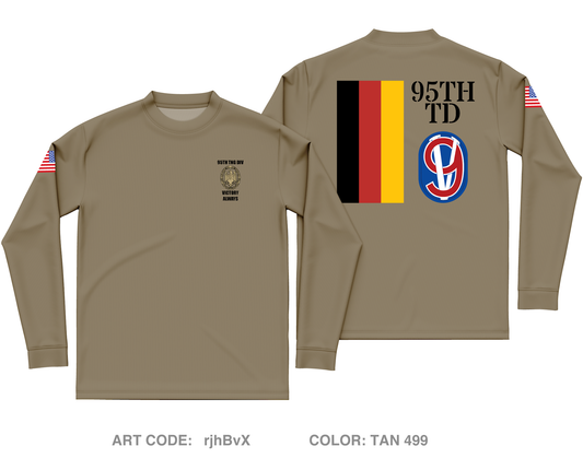 HHC, 95th GAFPB Core Men's LS Performance Tee - rjhBvX