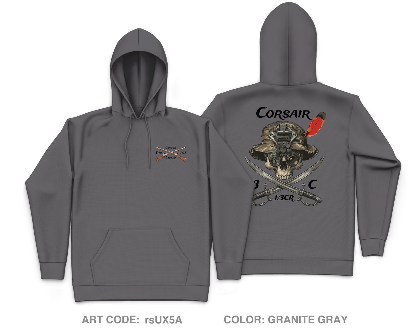 Trench line gear Core Men's Hooded Performance Sweatshirt - rsUX5A
