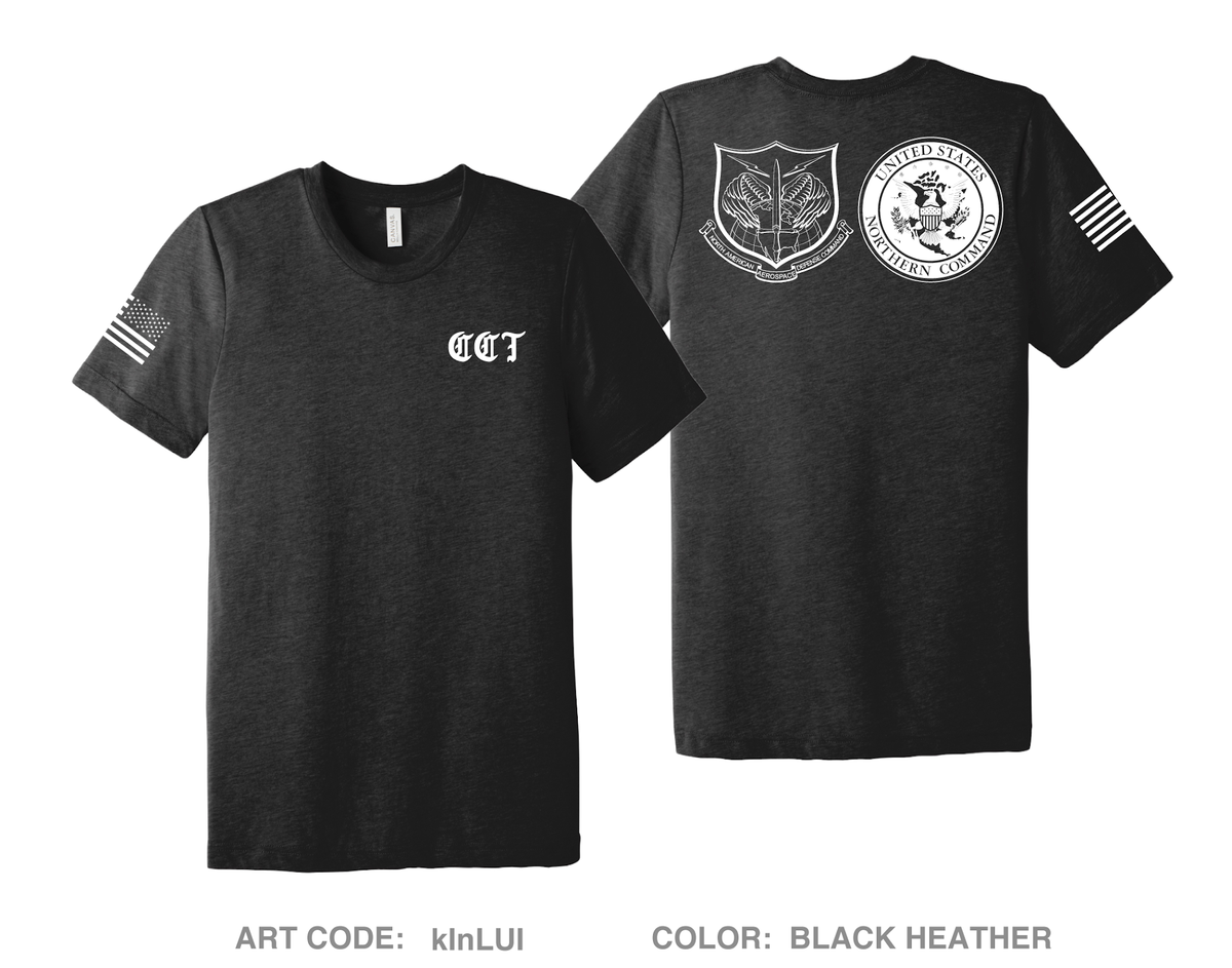 NORAD & USNORTHCOM - CCT Comfort Unisex Triblend SS Tee - kInLUI