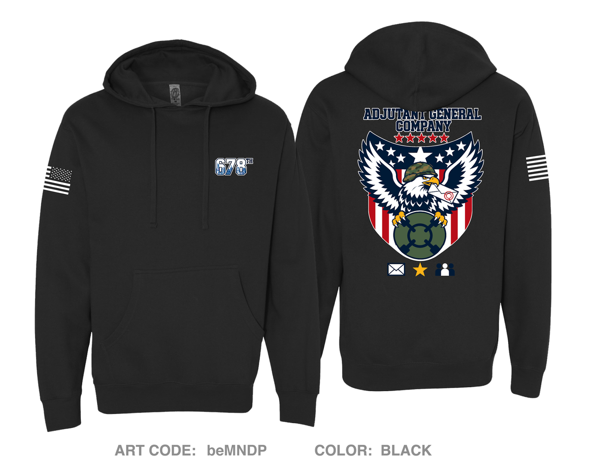 678th AG Comfort Unisex Hooded Sweatshirt - beMNDP