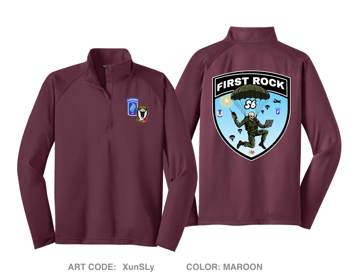 S6 1-503 Hi-Tech Performance Quarter-Zip Fleece Jacket - XunSLy