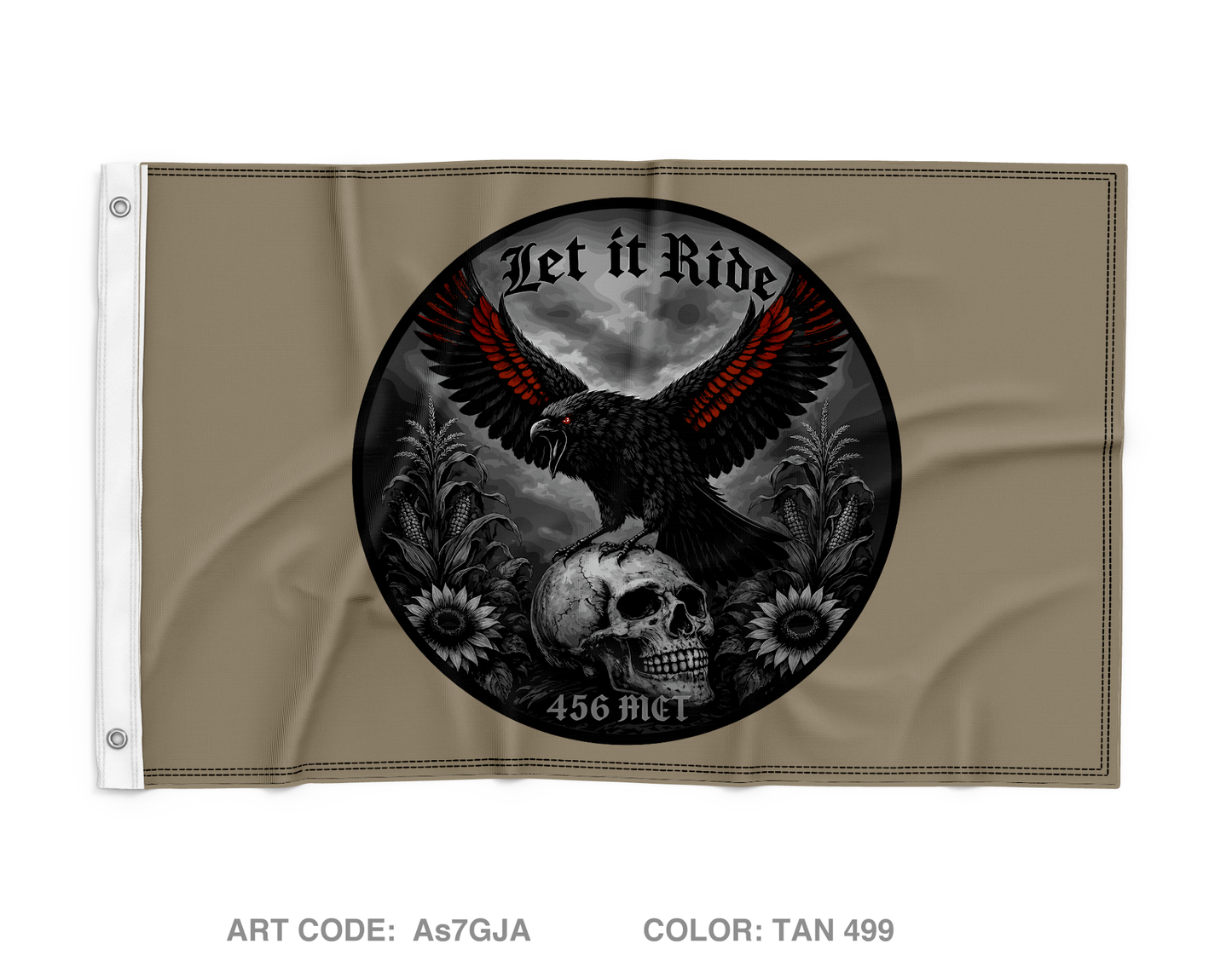 456 MCT Wall Flag - As7GJA