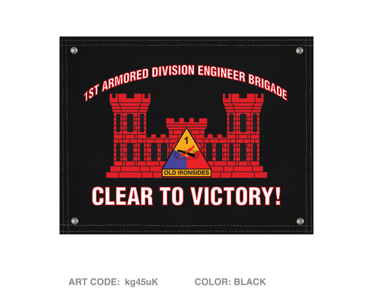 1AD EN BDE Banner Flag - kg45uK
