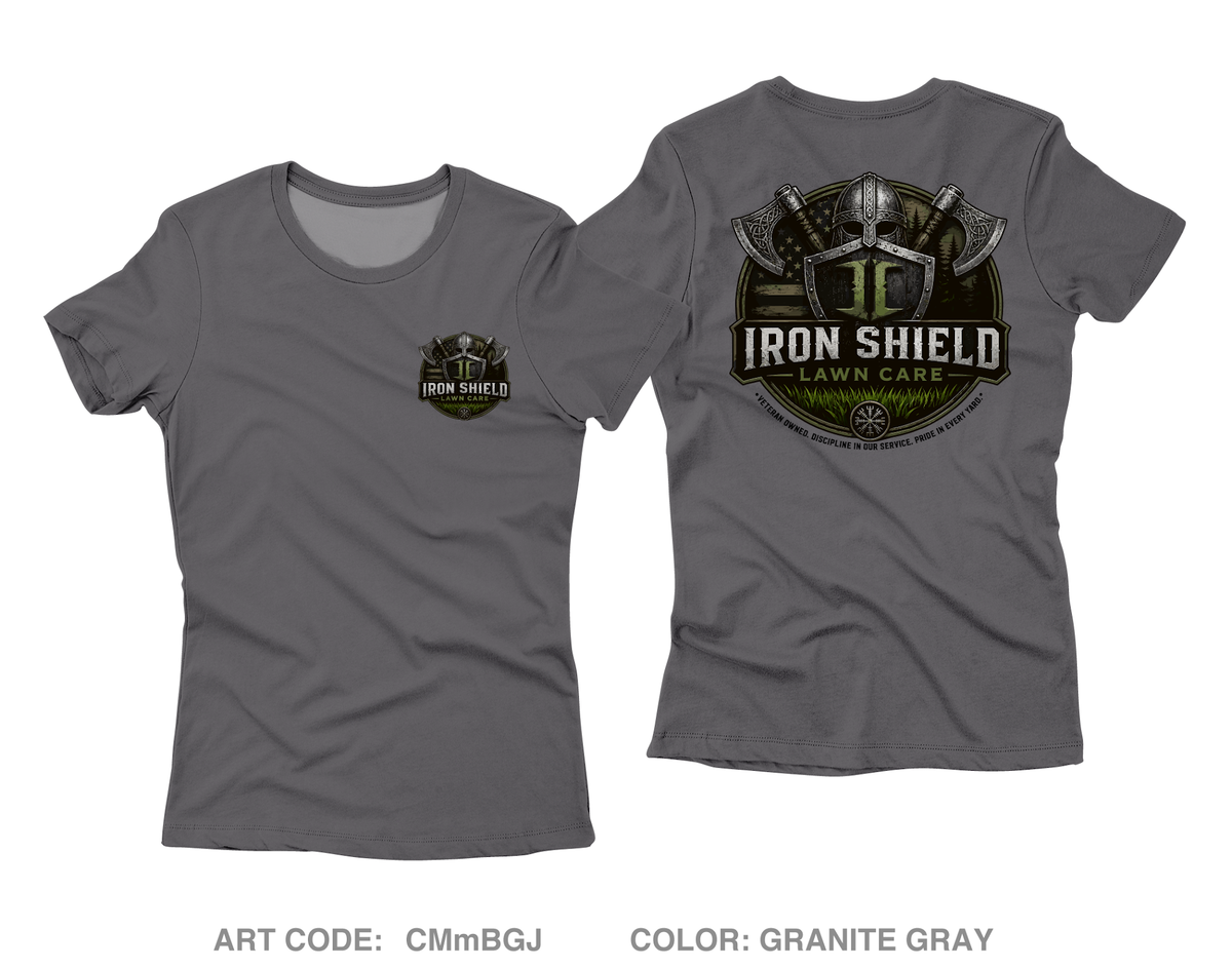Iron Shield Lawncare Core Women's SS Performance Tee - CMmBGJ