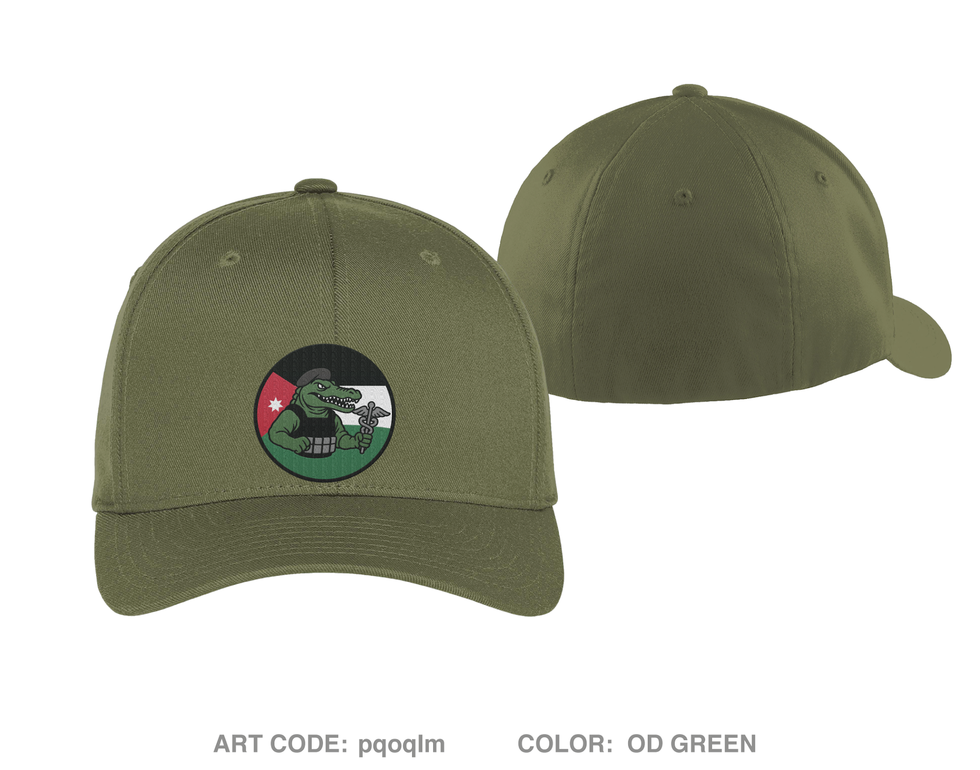 342nd Medical Detachment (PM) Embroidered Flexfit Cap - pqoqIm