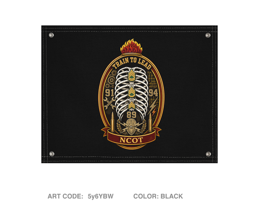 16th Ord Bn, NCOT Banner Flag - 5y6YBW