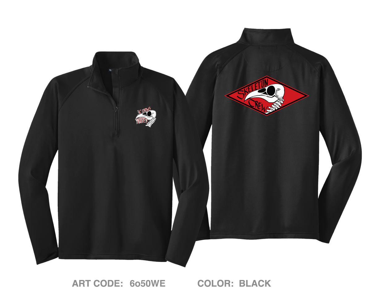 Crow PLT/3-319 AFAR Hi-Tech Performance Quarter-Zip Fleece Jacket - 6o50WE
