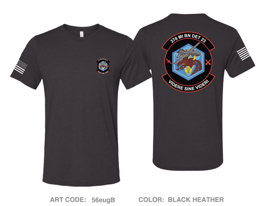 378th MI Comfort Unisex Triblend SS Tee - 56eugB
