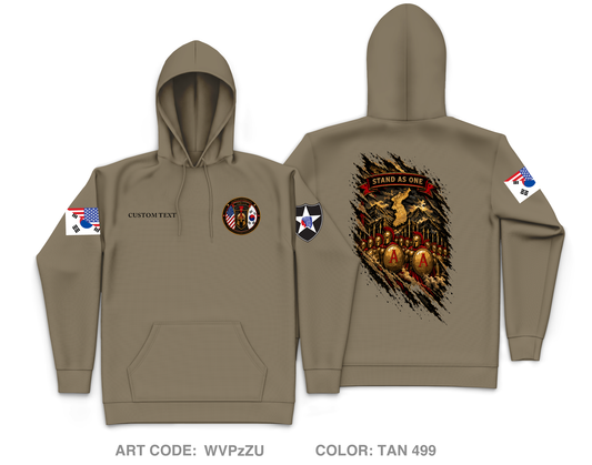 CUSTOM A CO, 194th DSSB Core Men's Hooded Performance Sweatshirt - WVPzZU