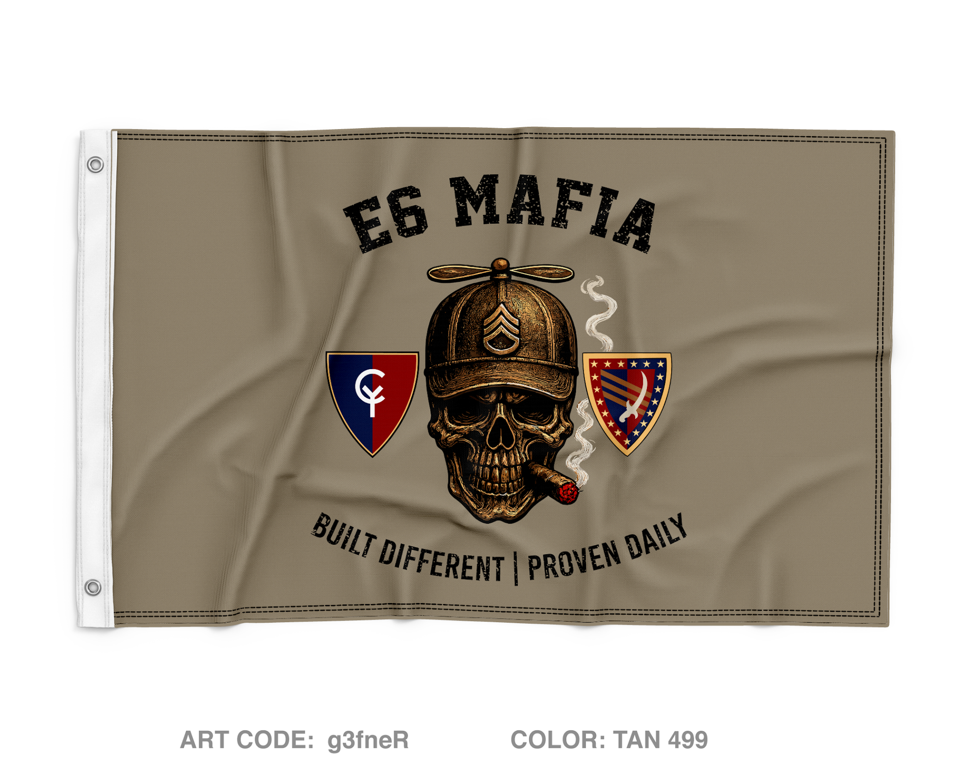 38 DSB Wall Flag - g3fneR