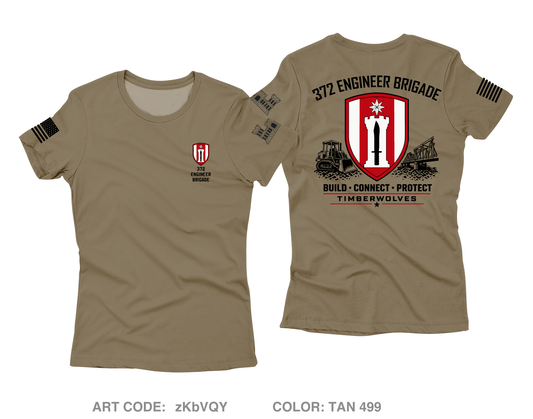372nd EN BDE Core Women's SS Performance Tee - zKbVQY