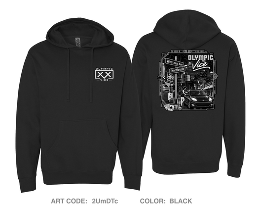 LAPD Comfort Unisex Hooded Sweatshirt - 2UmDTc