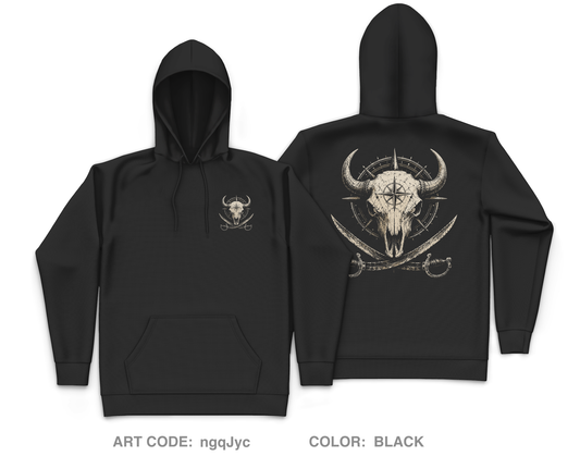 Bison Piracy Core Men's Hooded Performance Sweatshirt - ngqJyc