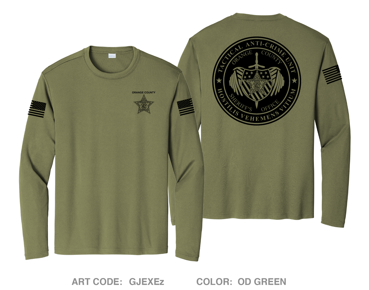 OCSO TAC Hi-Tech Performance Unisex LS Tee - GJEXEz