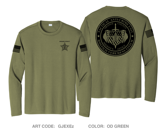 OCSO TAC Hi-Tech Performance Unisex LS Tee - GJEXEz