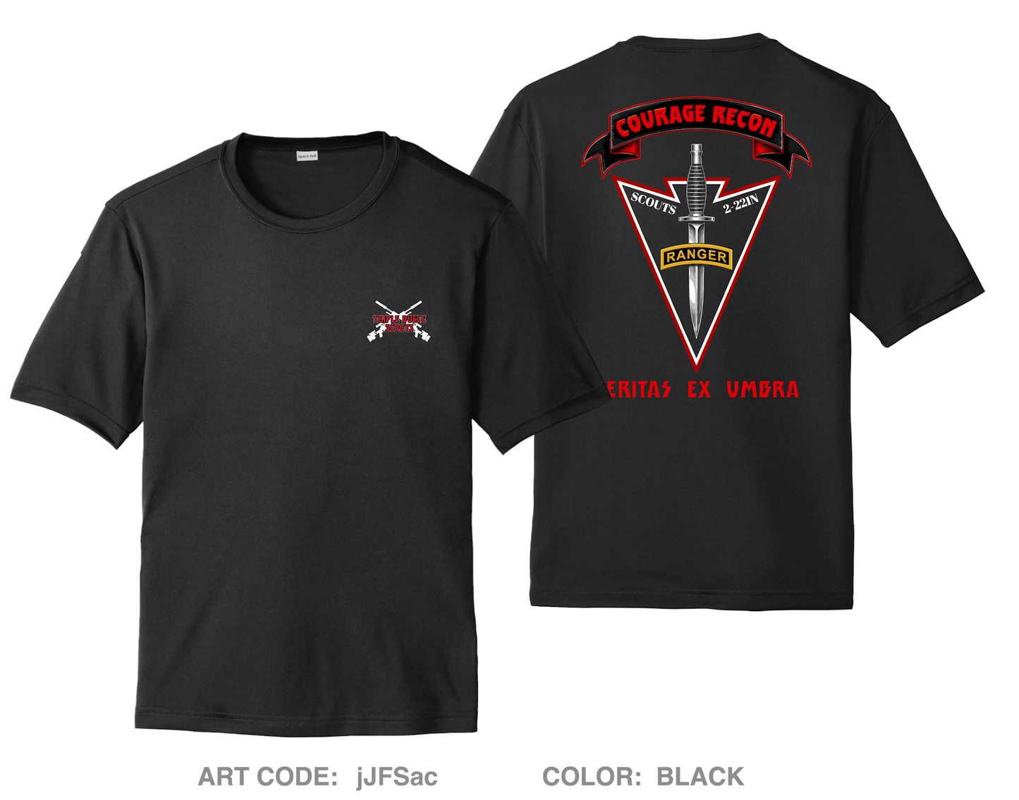 2-22 Scouts Hi-Tech Performance Unisex SS Tee - jJFSac