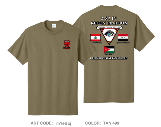 2-87IN Recon PLT Comfort Unisex Cotton SS Tee - mYeBEj