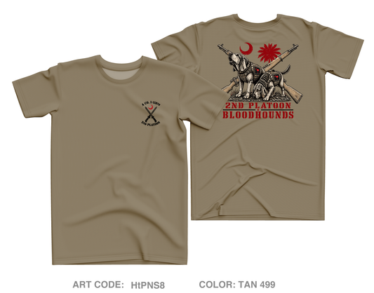 A Co 1-118th 2nd Platoon Core Men's SS Performance Tee - HtPNS8