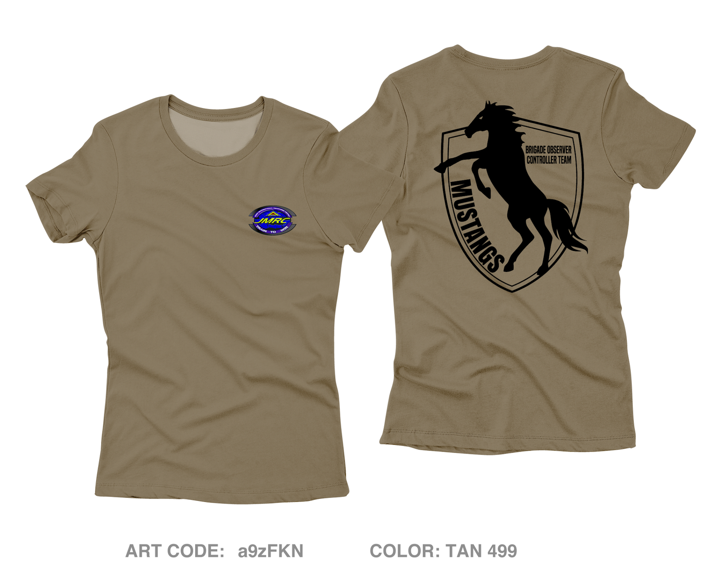 JMRC Mustang Team Core Women's SS Performance Tee - a9zFKN