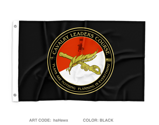 CLC, 3-16 CAV Wall Flag - hsHewx
