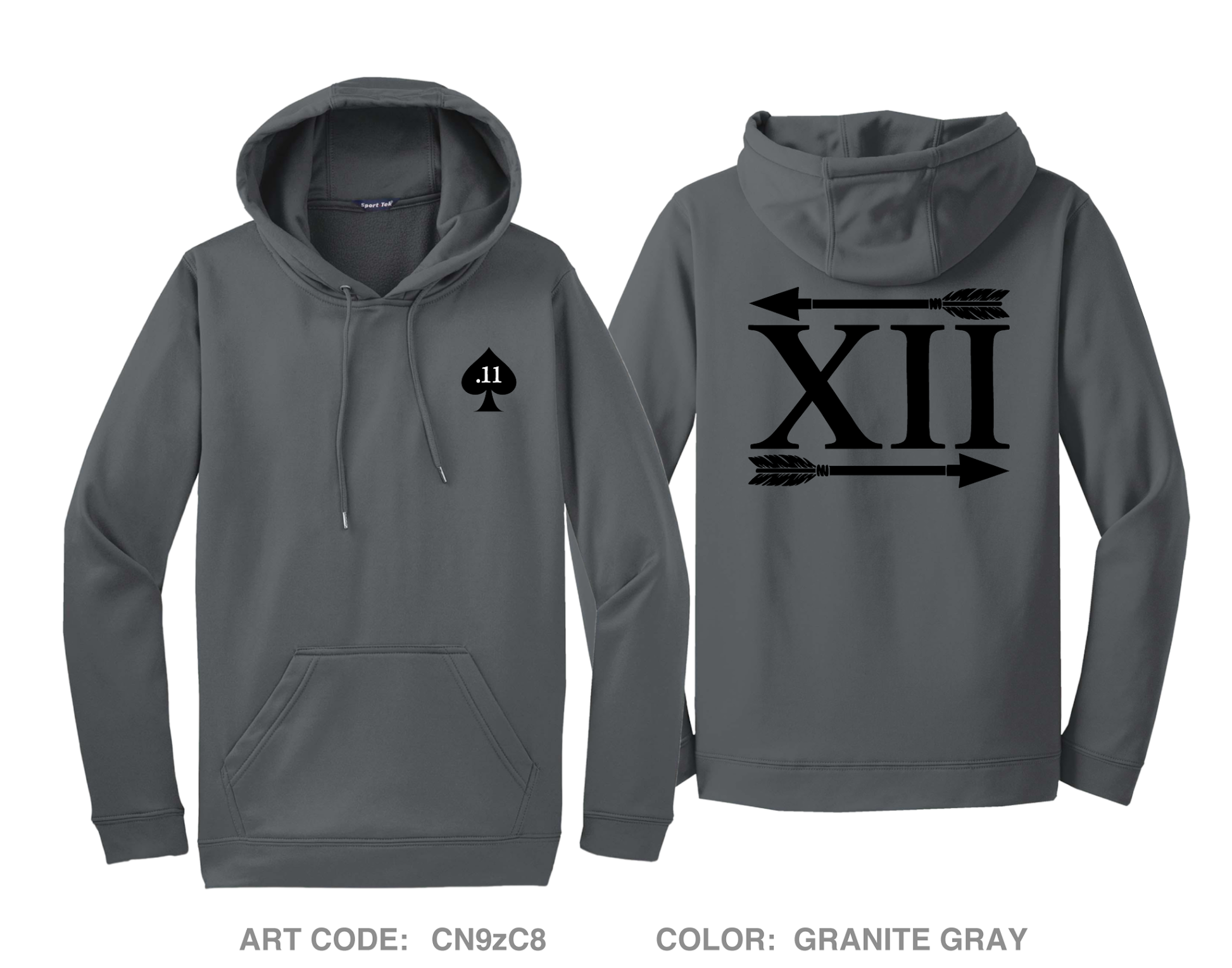 MESG-2 Det Bahrain EST 12 Hi-Tech Performance Hoodie - CN9zC8
