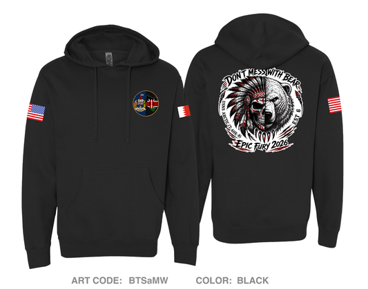MESG-2 Detachment Bahrain Comfort Unisex Hooded Sweatshirt - BTSaMW