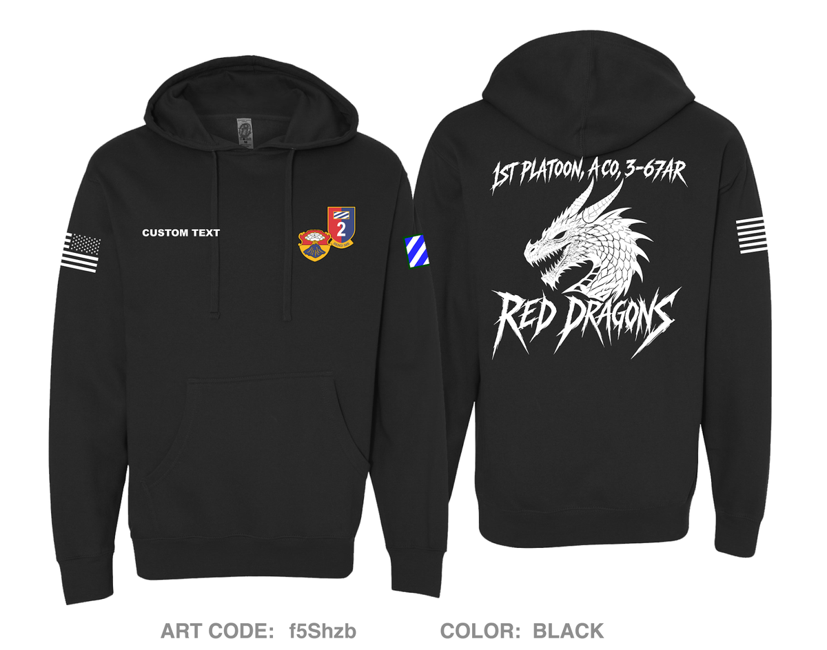 CUSTOM A CO. 3-67 AR Comfort Unisex Hooded Sweatshirt - f5Shzb