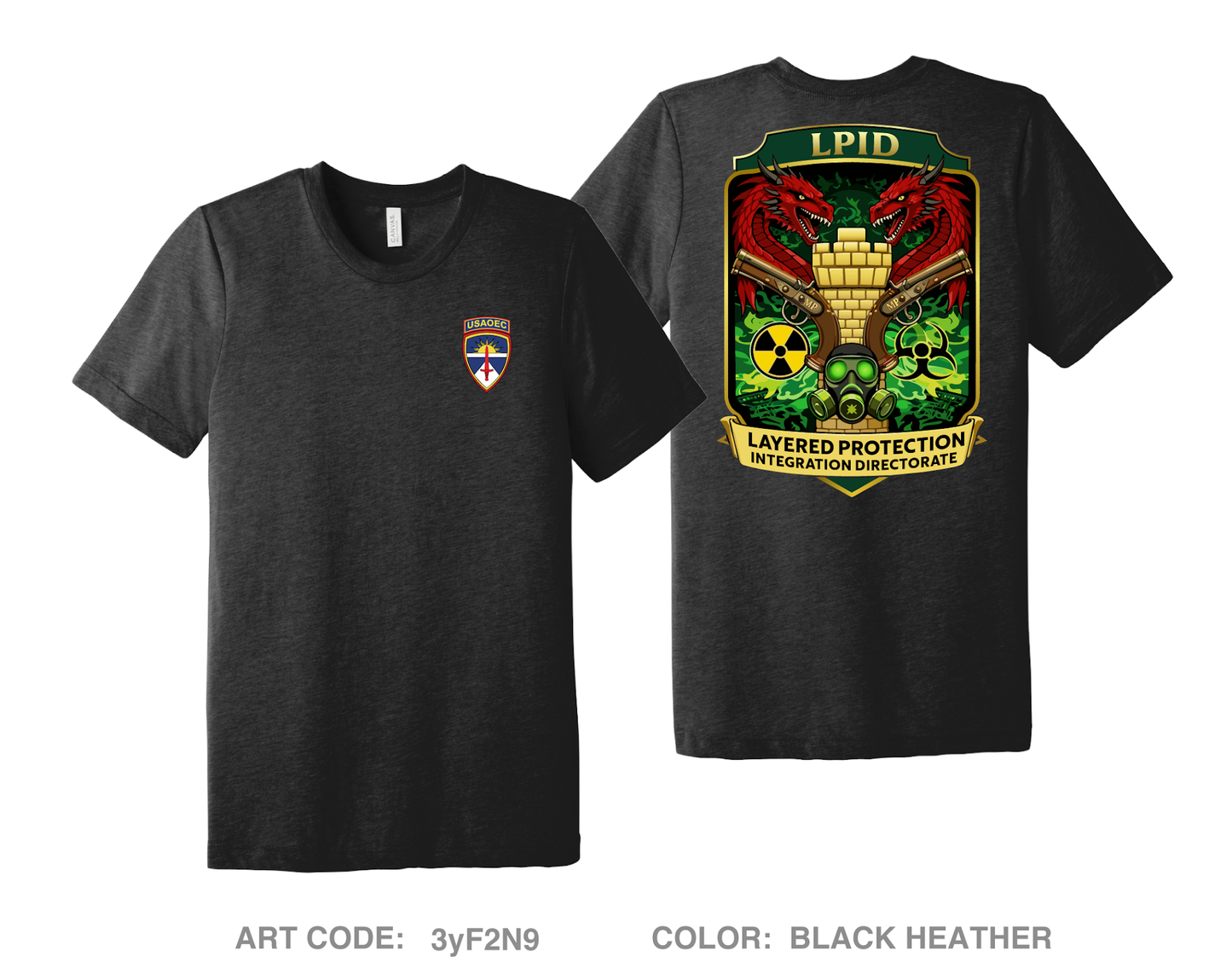 ATEC-OEC-LPID Comfort Unisex Triblend SS Tee - 3yF2N9