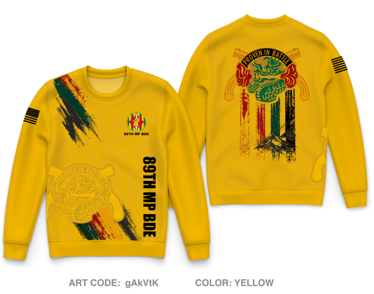 89th MP BDE Core Men's Crewneck Performance Sweatshirt - gAkVtK