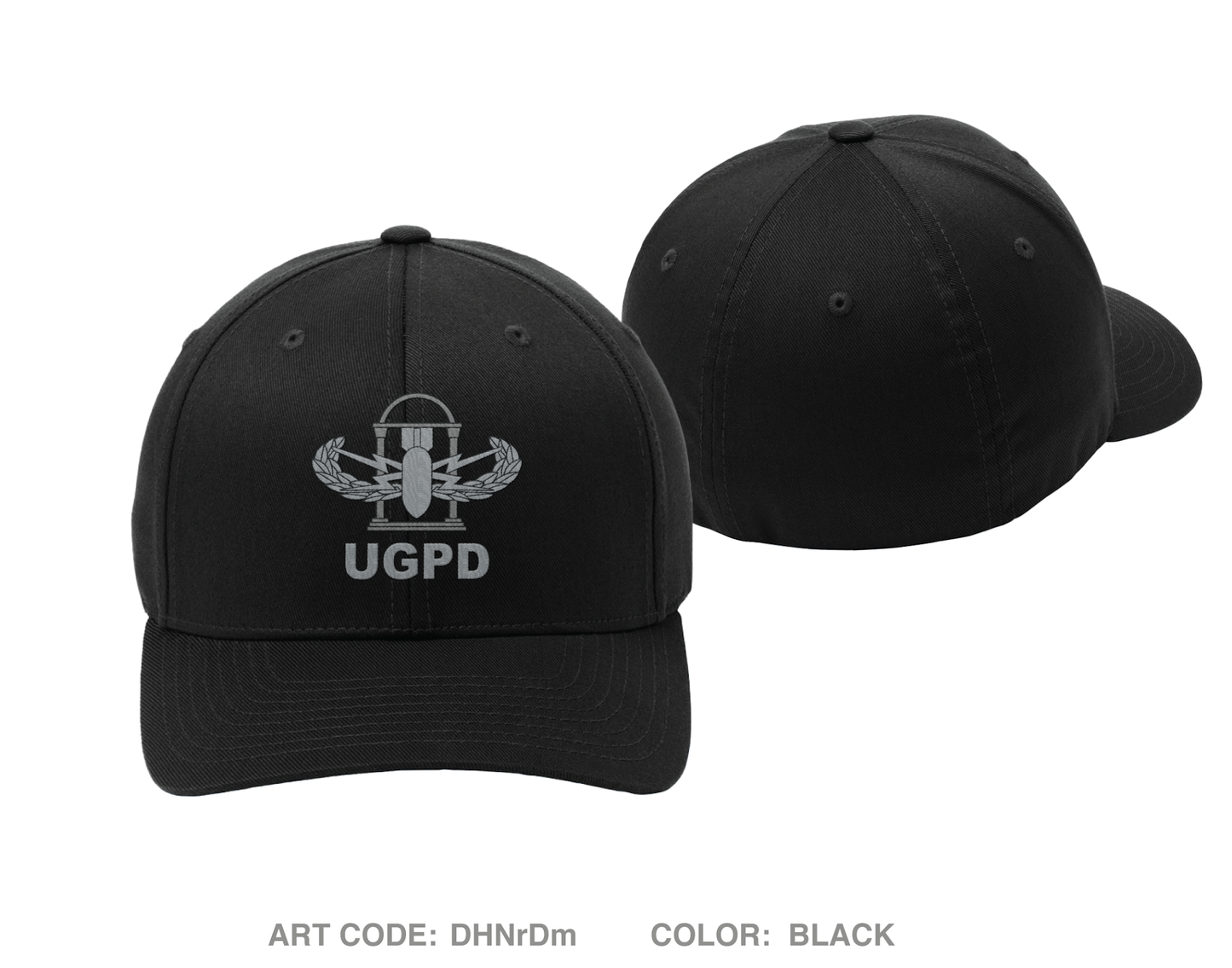 University of Georgia Bomb Disposal Unit Embroidered Flexfit Cap - DHNrDm